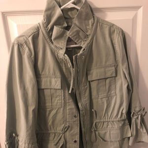 Sage Green Banana Republic Jacket